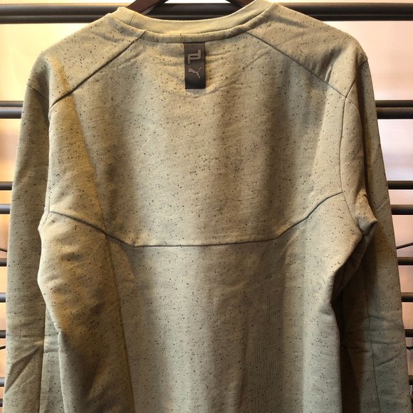 Puma - Men's Porsche Design Crew Neck deep lichen green (Olive) LG - Picture 3 of 5